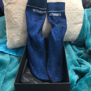 VETEMENTS SOCK HEEL BOOT
